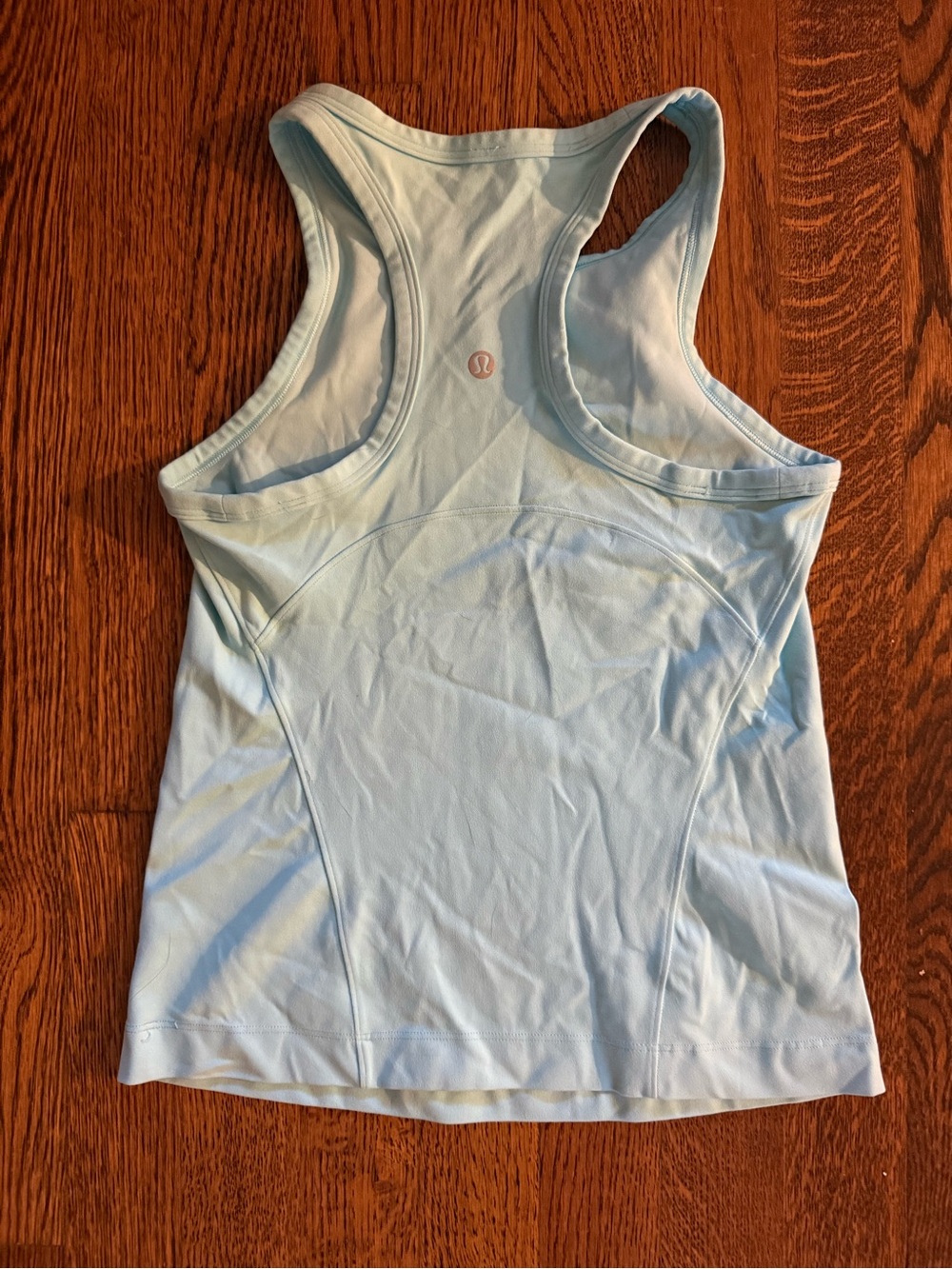 lululemon athletica Women's Light Blue Racerback Tank Top